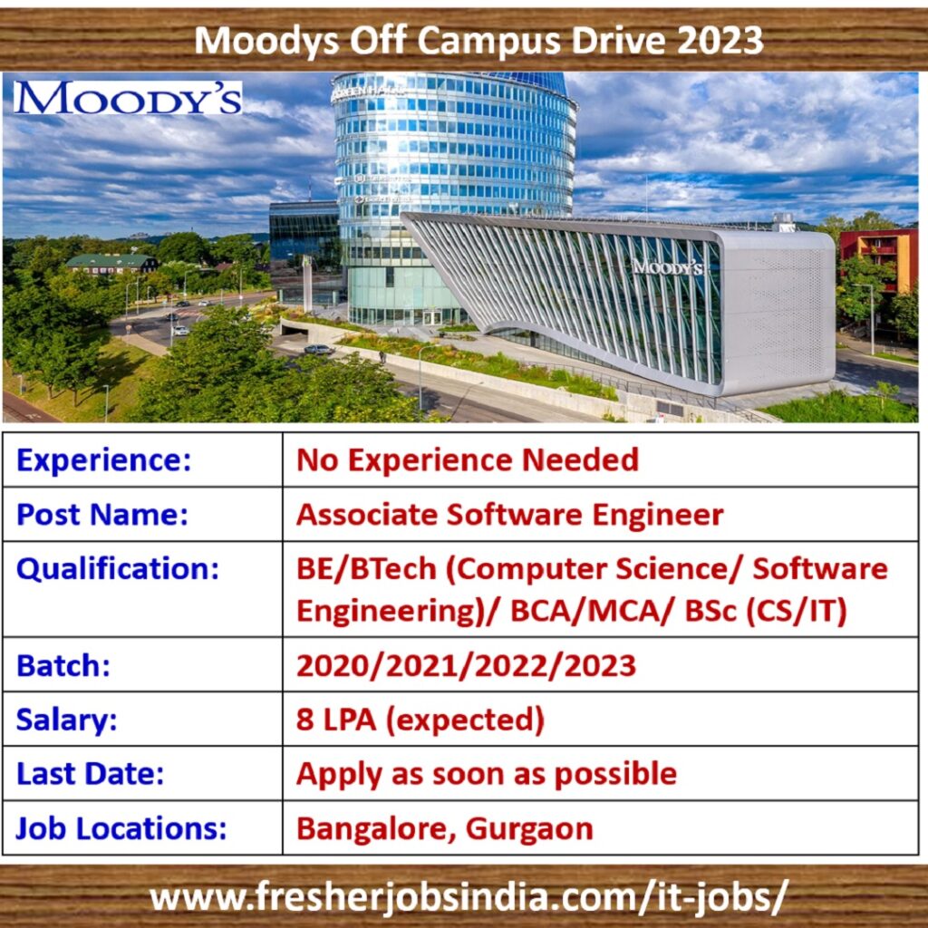 Moodys Off Campus Drive 2023